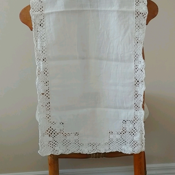 4/$15 Vintage linen cloth - as is
